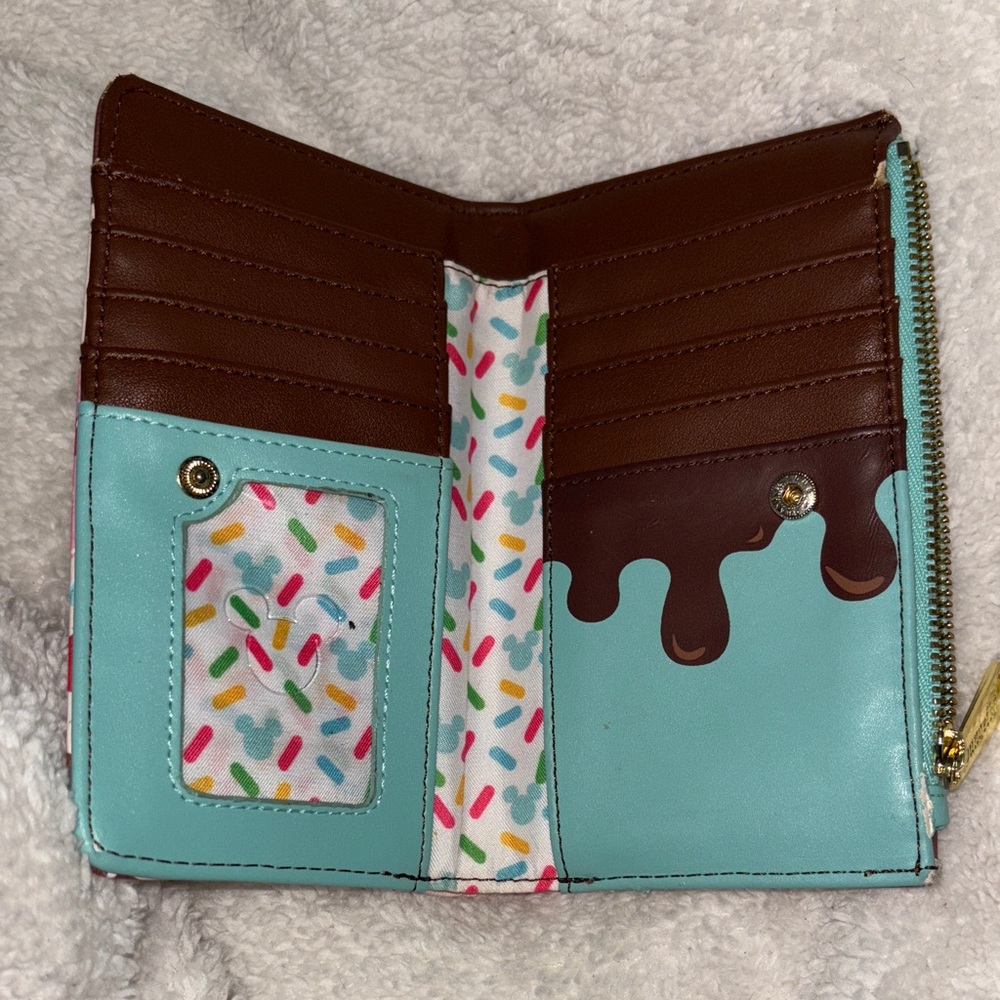 Loungefly Disney Sprinkle Pattern Wallet - Picture 3 of 10